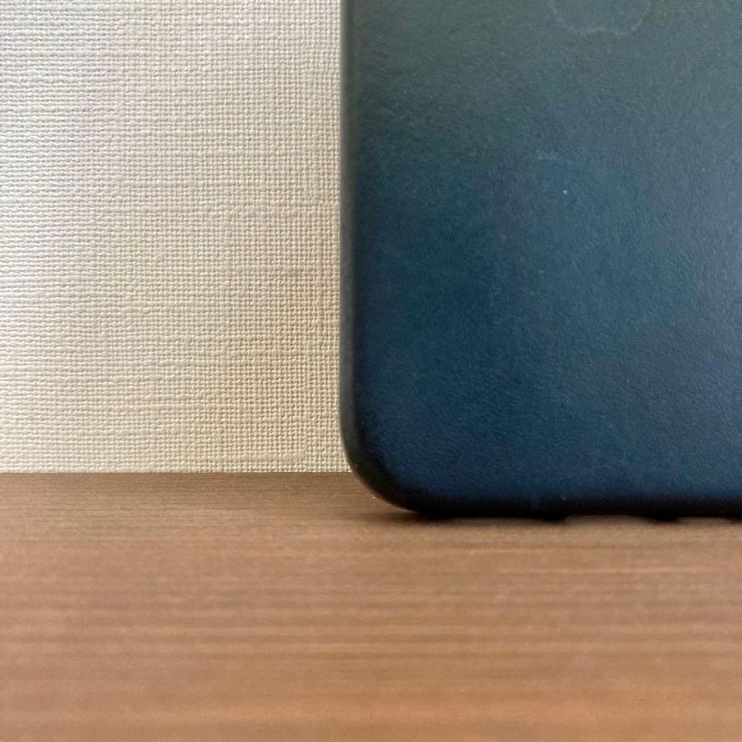 【美品】Apple iPhone13 レザーケース クリアケース 純正