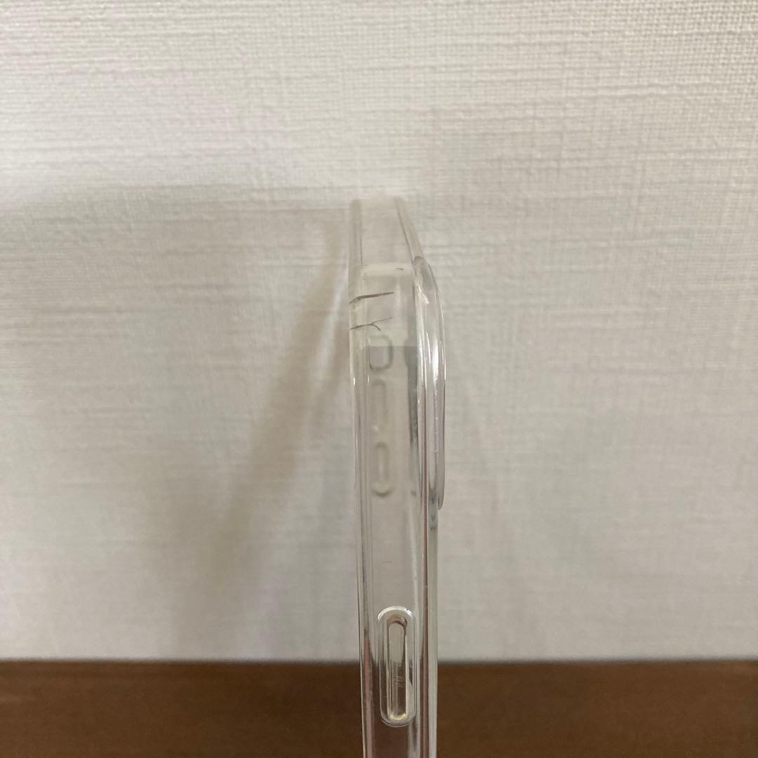 【美品】Apple iPhone13 レザーケース クリアケース 純正