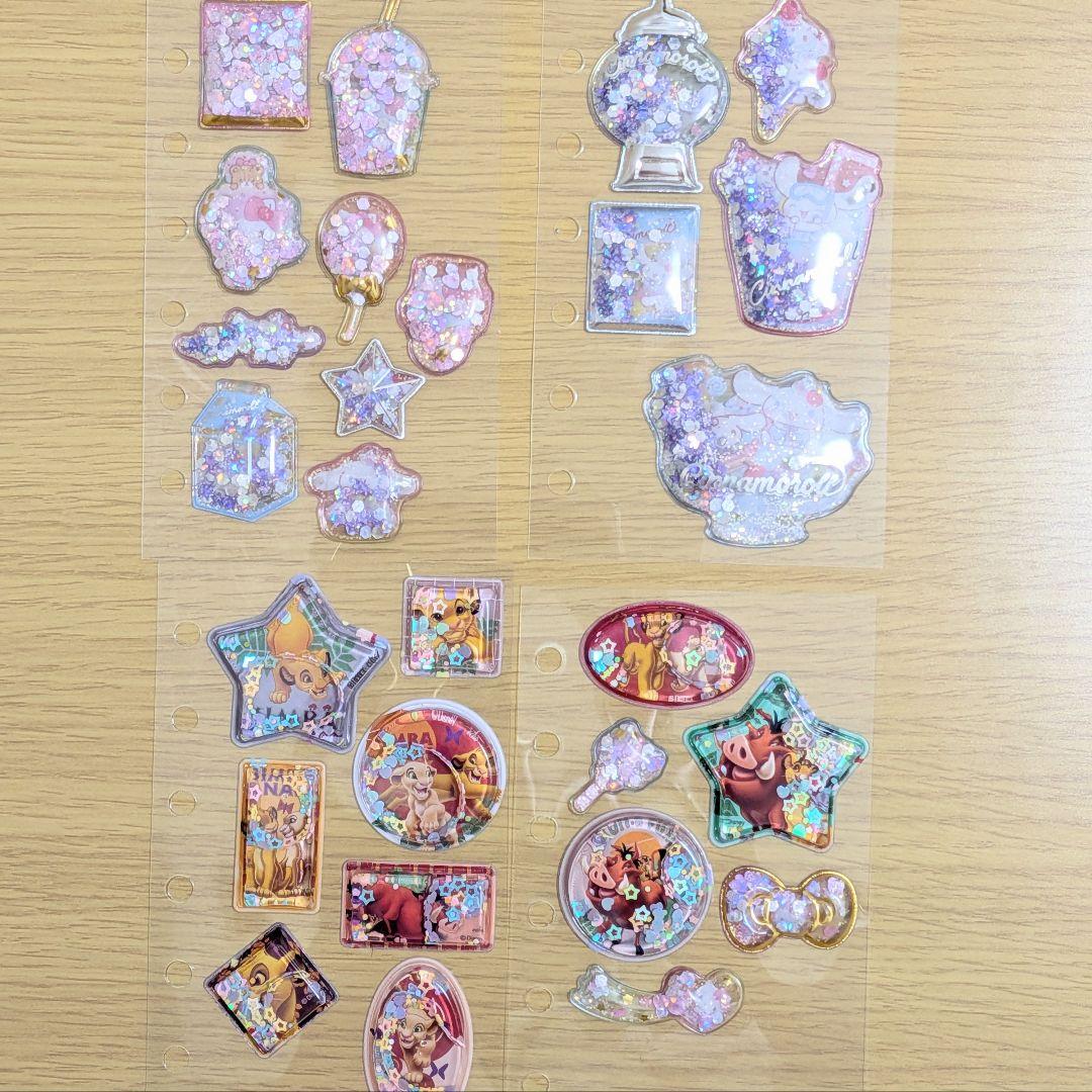 【シール帳＆シール】まとめ売りセット｜サンリオ・スリコ・完成品