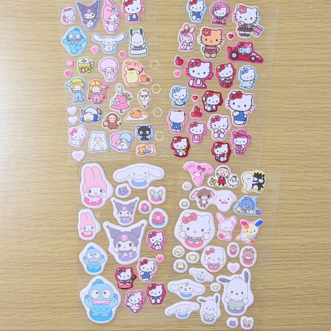 【シール帳＆シール】まとめ売りセット｜サンリオ・スリコ・完成品