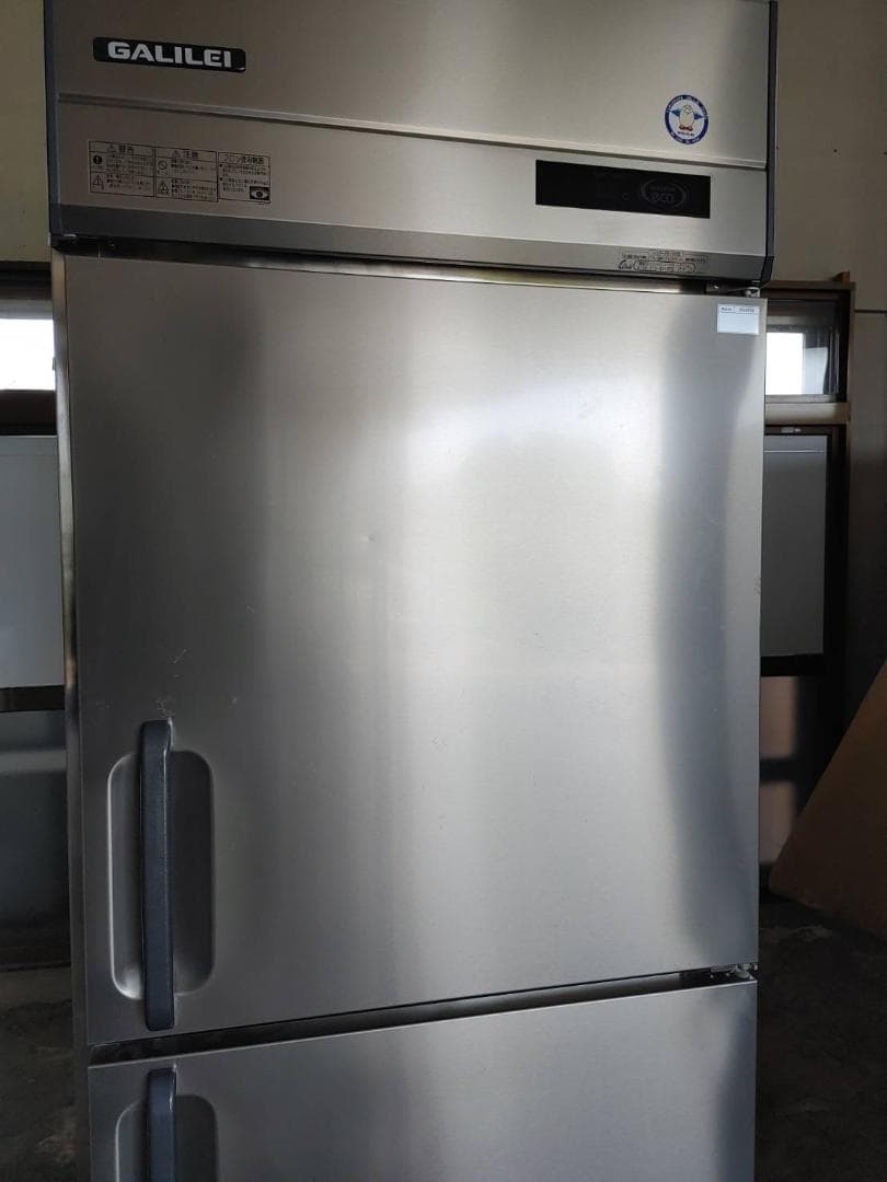 美品・フクシマ 縦型冷蔵庫（2枚ドア） GRN-082FM（改） 業務用