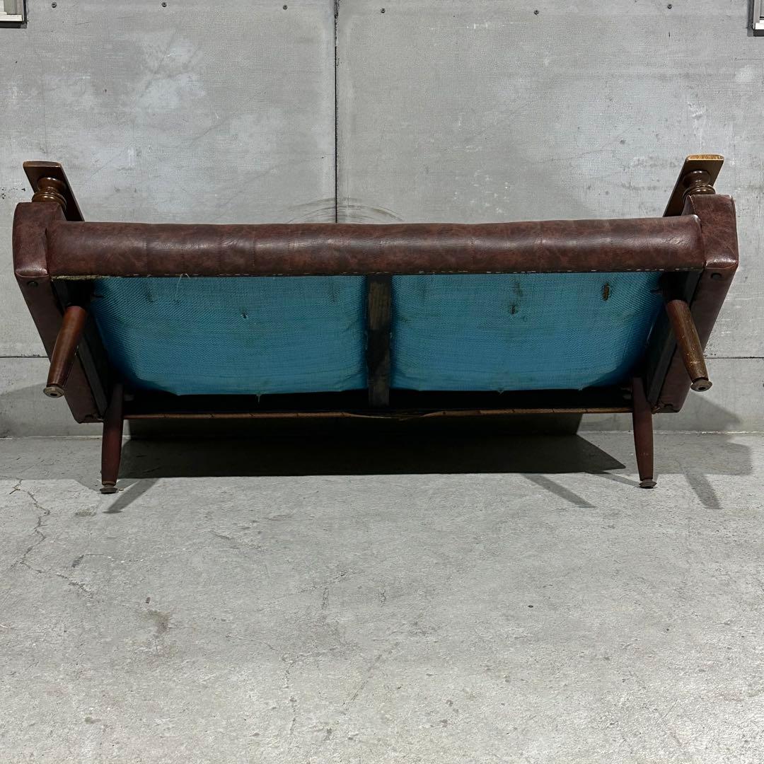 ✦1965〜1975年頃 ✦昭和ミッドセンチュリー 3人掛けソファー/ 日本製