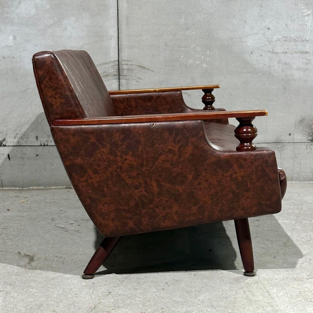 ✦1965〜1975年頃 ✦昭和ミッドセンチュリー 3人掛けソファー/ 日本製