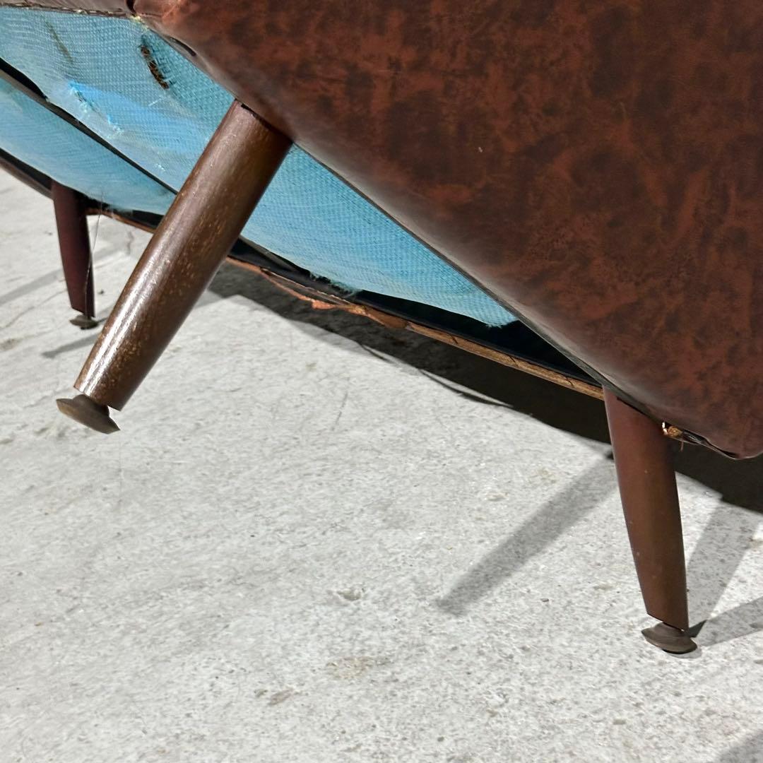 ✦1965〜1975年頃 ✦昭和ミッドセンチュリー 3人掛けソファー/ 日本製