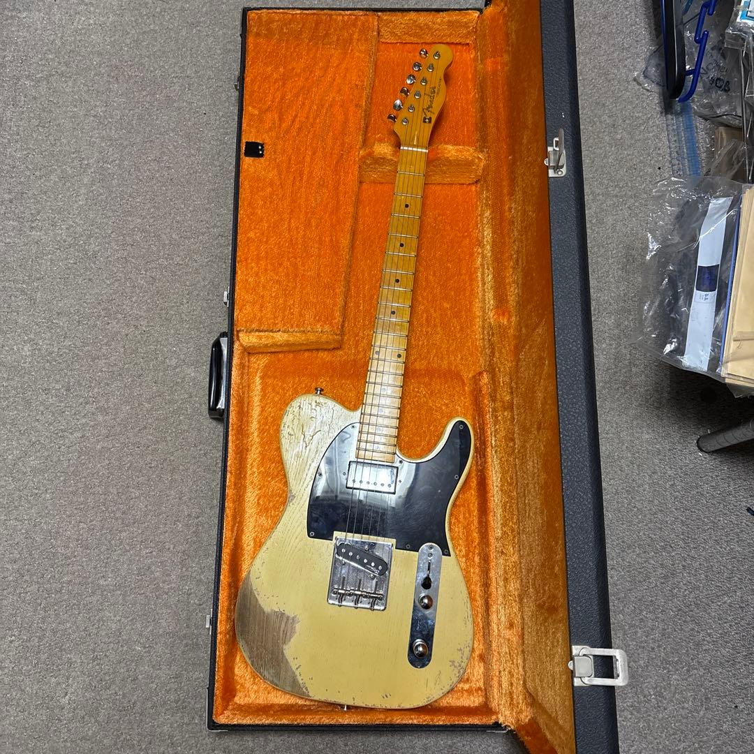 テレキャスター　コンポーネント品　レリック加工　豪華パーツ