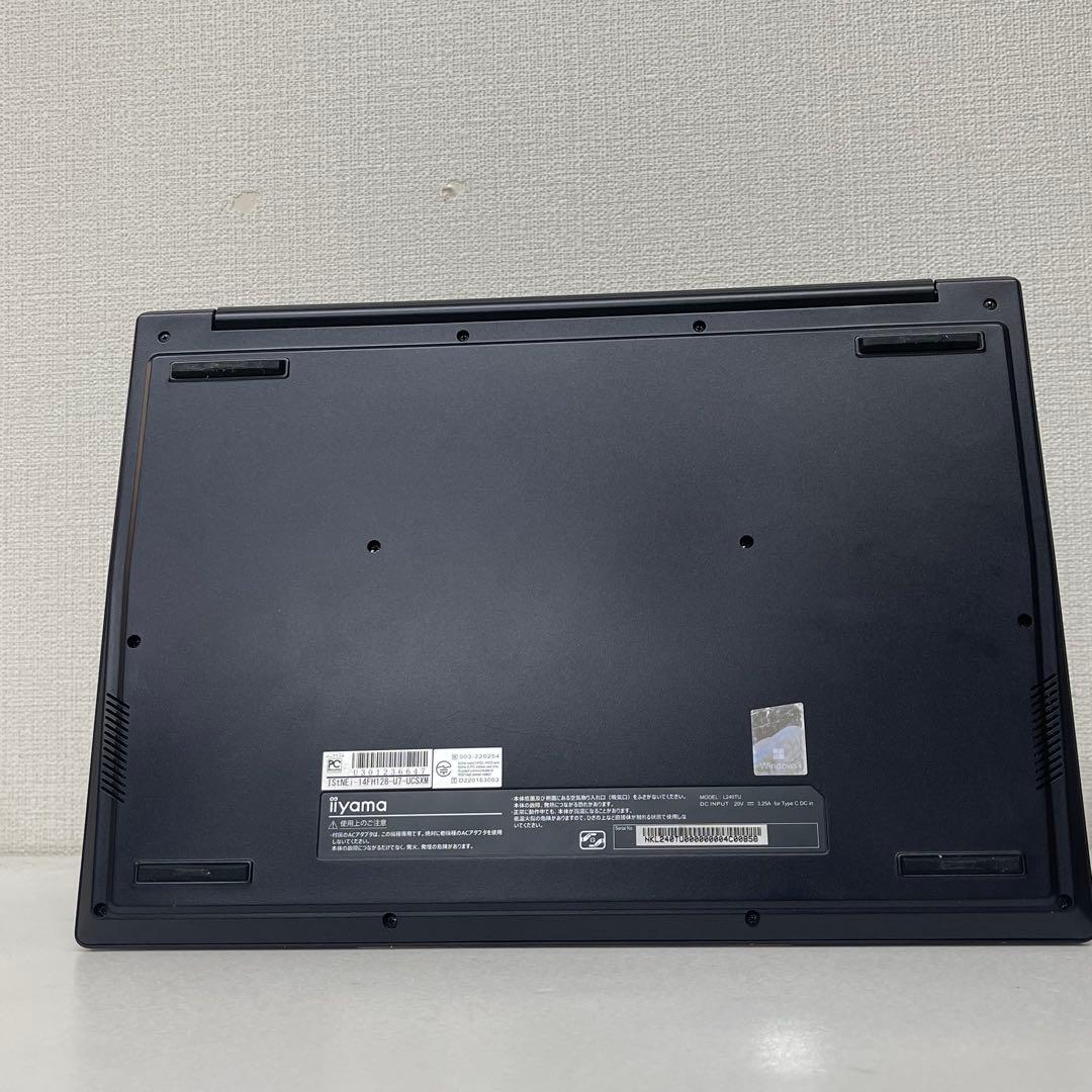 Windowsノート本体 #538 iiyama PC Ultra 7 155U 16GB SSD1TB
