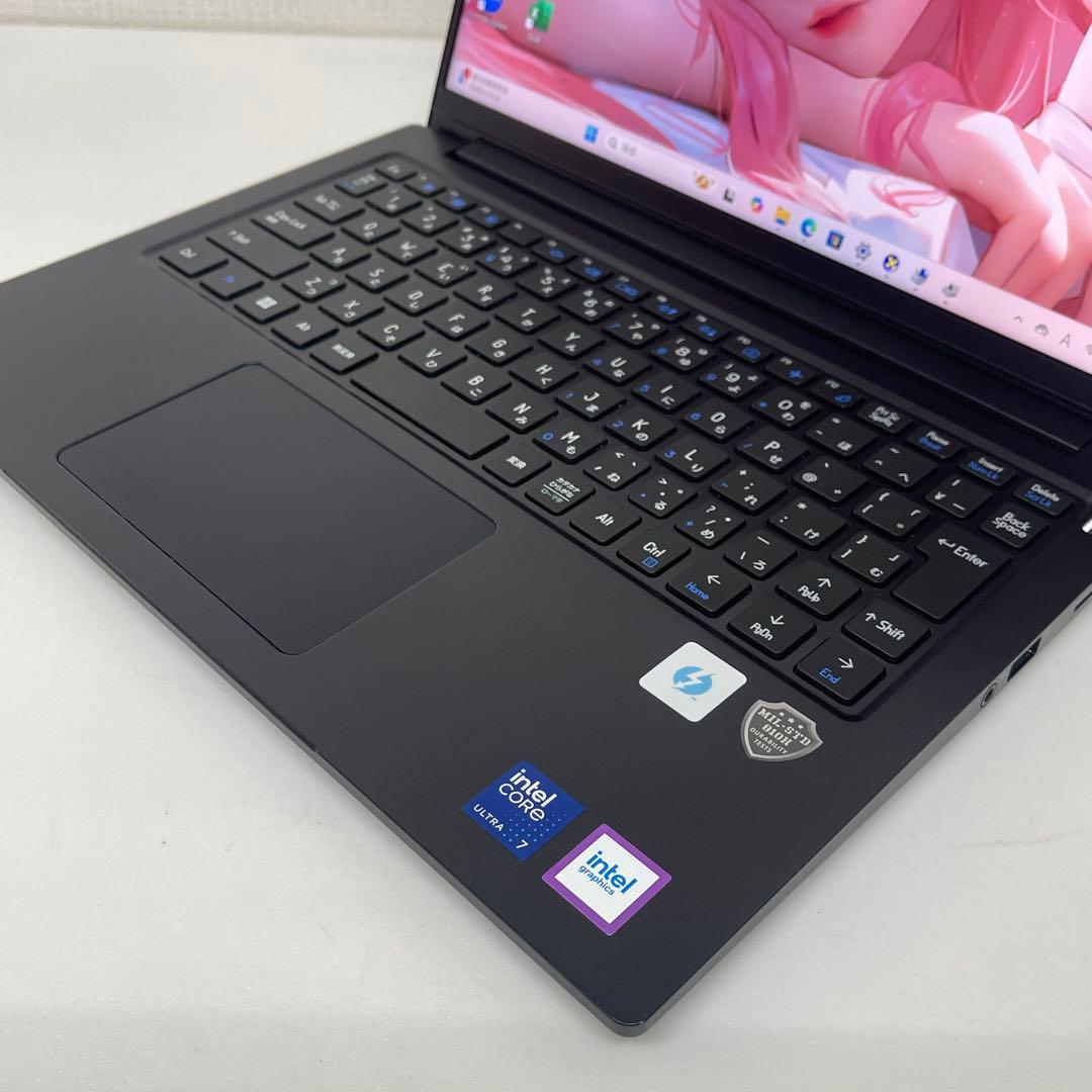 Windowsノート本体 #538 iiyama PC Ultra 7 155U 16GB SSD1TB