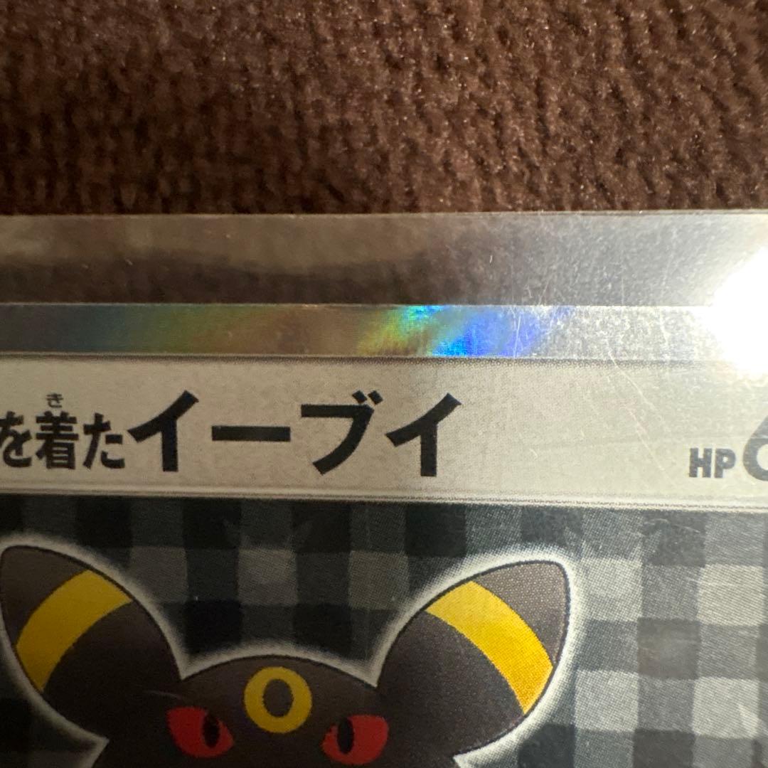 ポンチョを着たイーブイ（ブラッキー） PROMO SM-Pプロモカード 141…