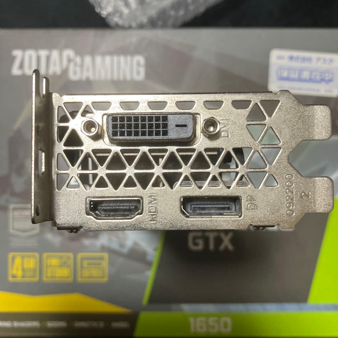 グラフィックボード・グラボ・ビデオカード ZOTAC GAMING GTX 1650 LP