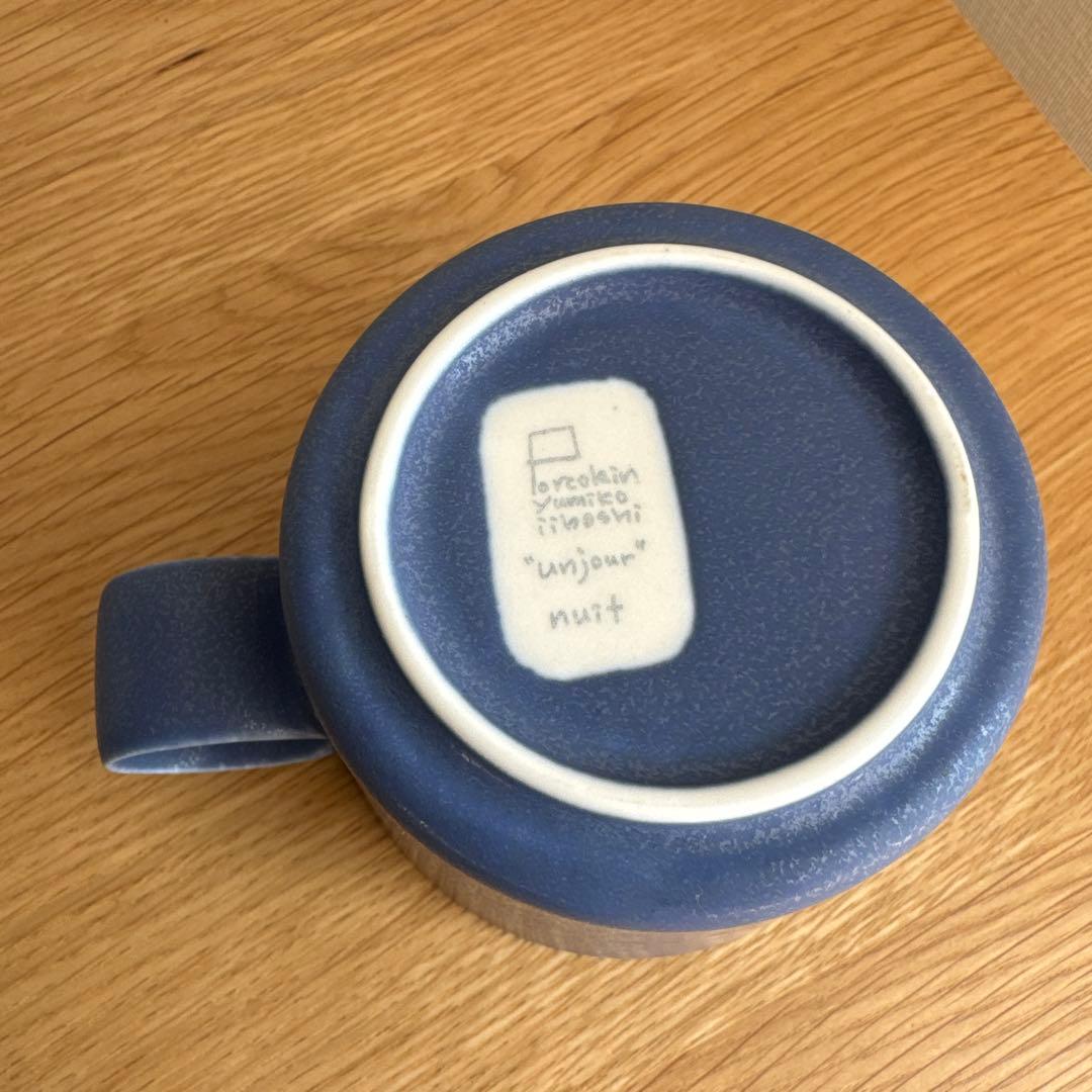 イイホシユミコ アンジュール ruri カップ&ソーサー&28cm皿 3点セット