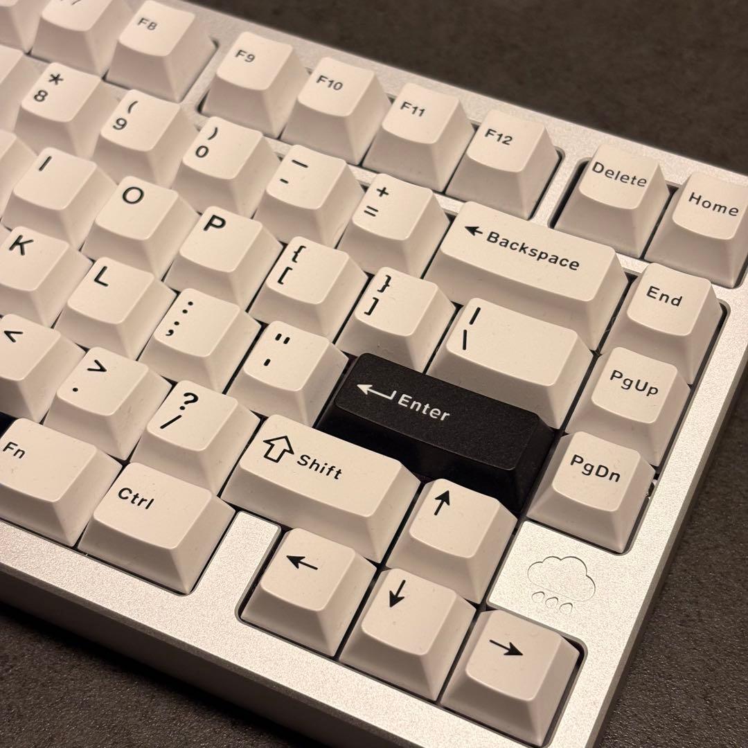 WOBKEY Rainy 75キーボード PC 打鍵音 パソコン機器