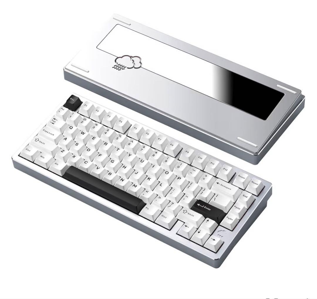 WOBKEY Rainy 75キーボード PC 打鍵音 パソコン機器