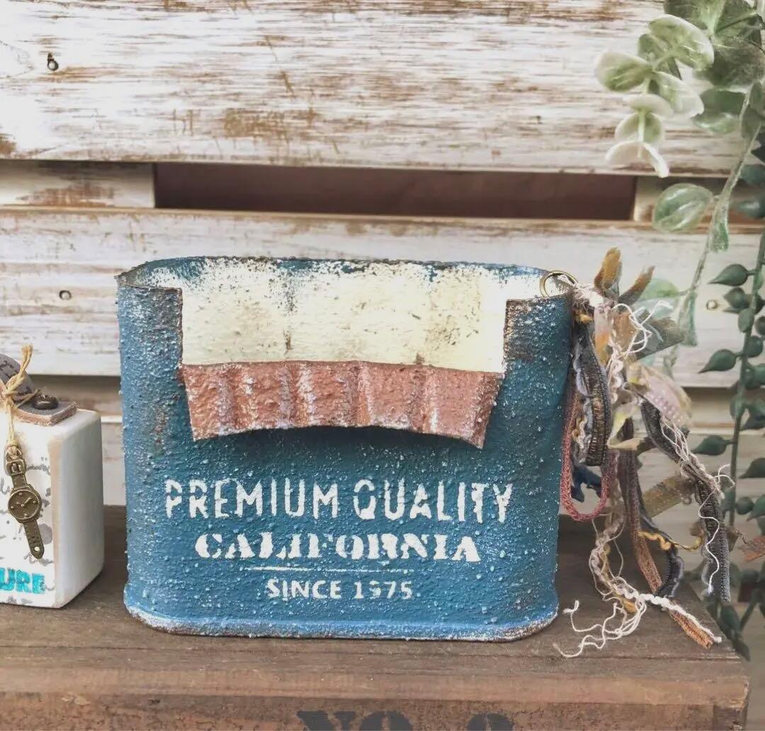 リメイク缶　お家モチーフ　No.421