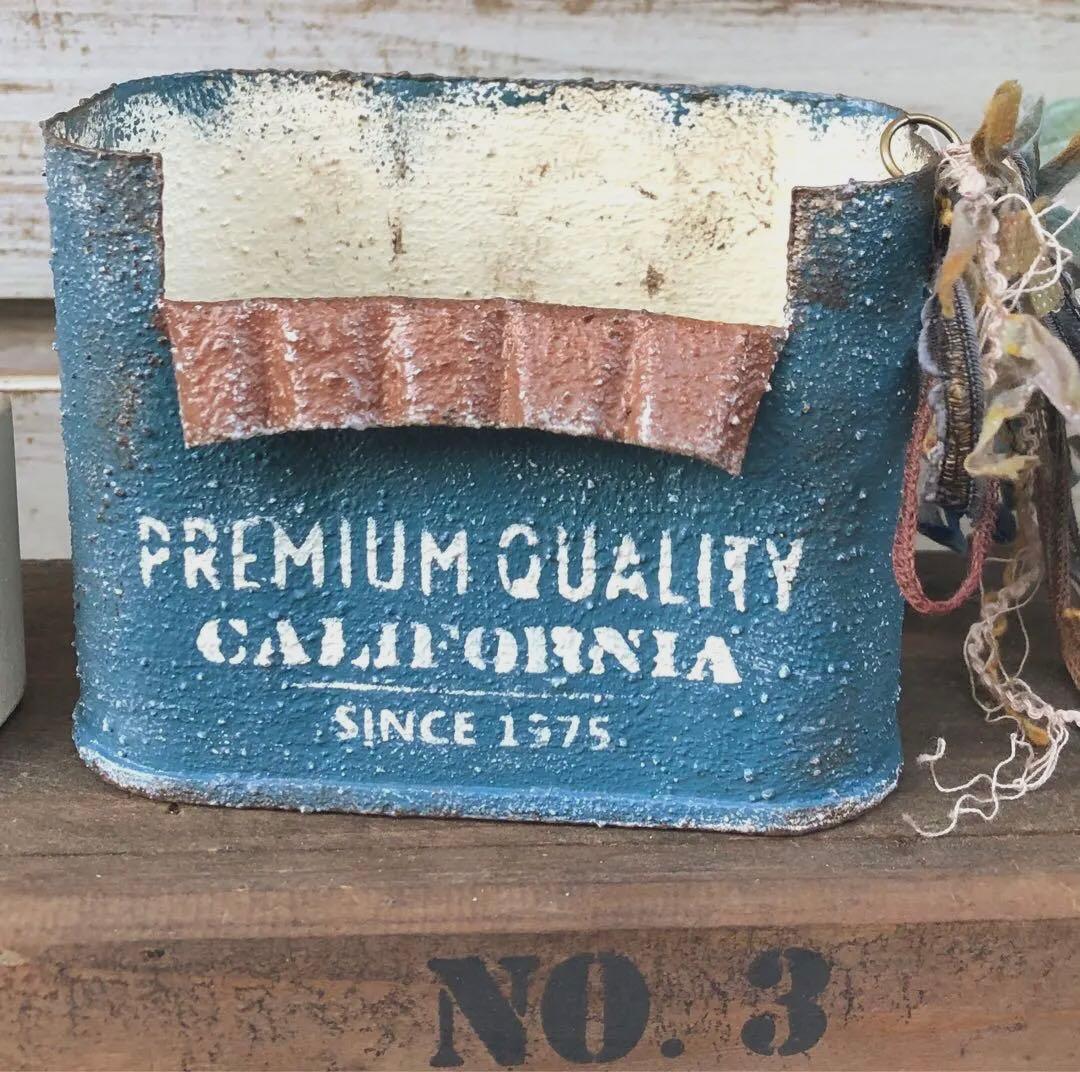 リメイク缶　お家モチーフ　No.421