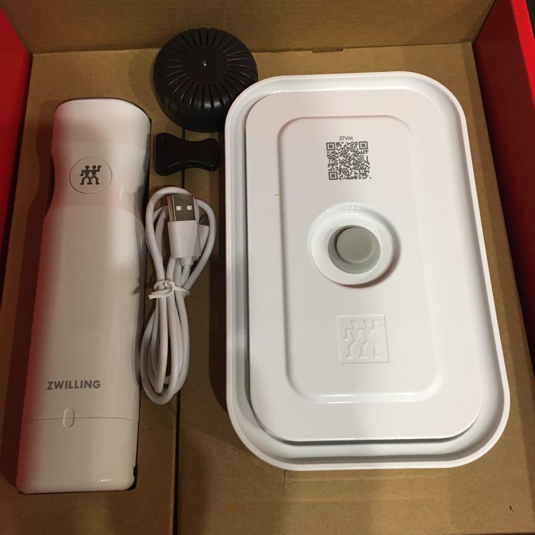 フレッシュ&セーブ真空パック機スターター7点セット+プラスチック製コンテナ1個