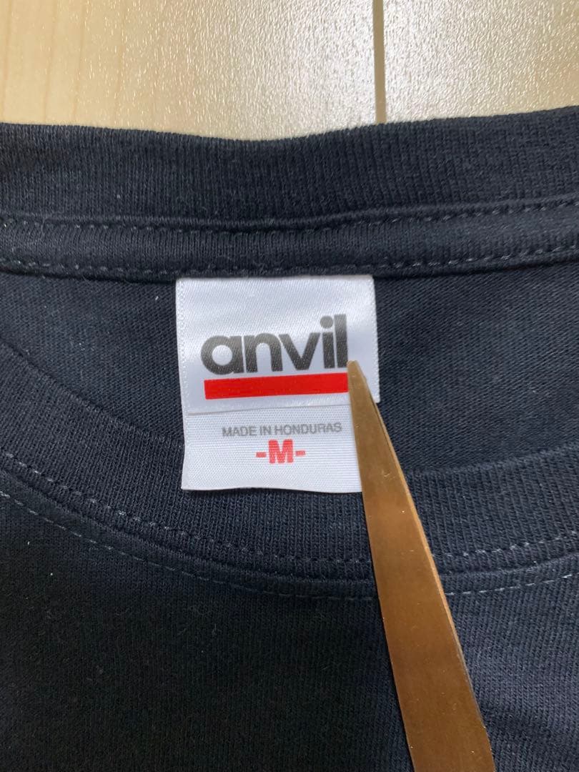 GAUZE 黒 Mサイズ Tシャツ anvil