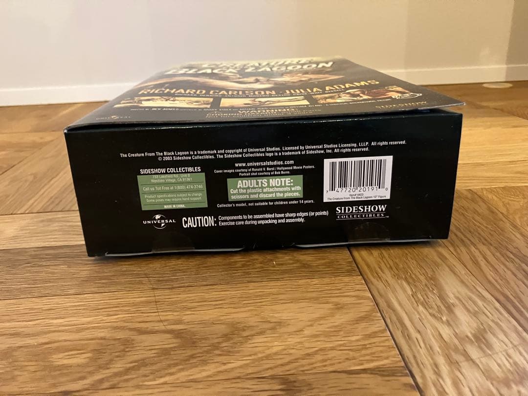 未開封 SIDESHOW 大アマゾンの半魚人 12インチ フィギュア