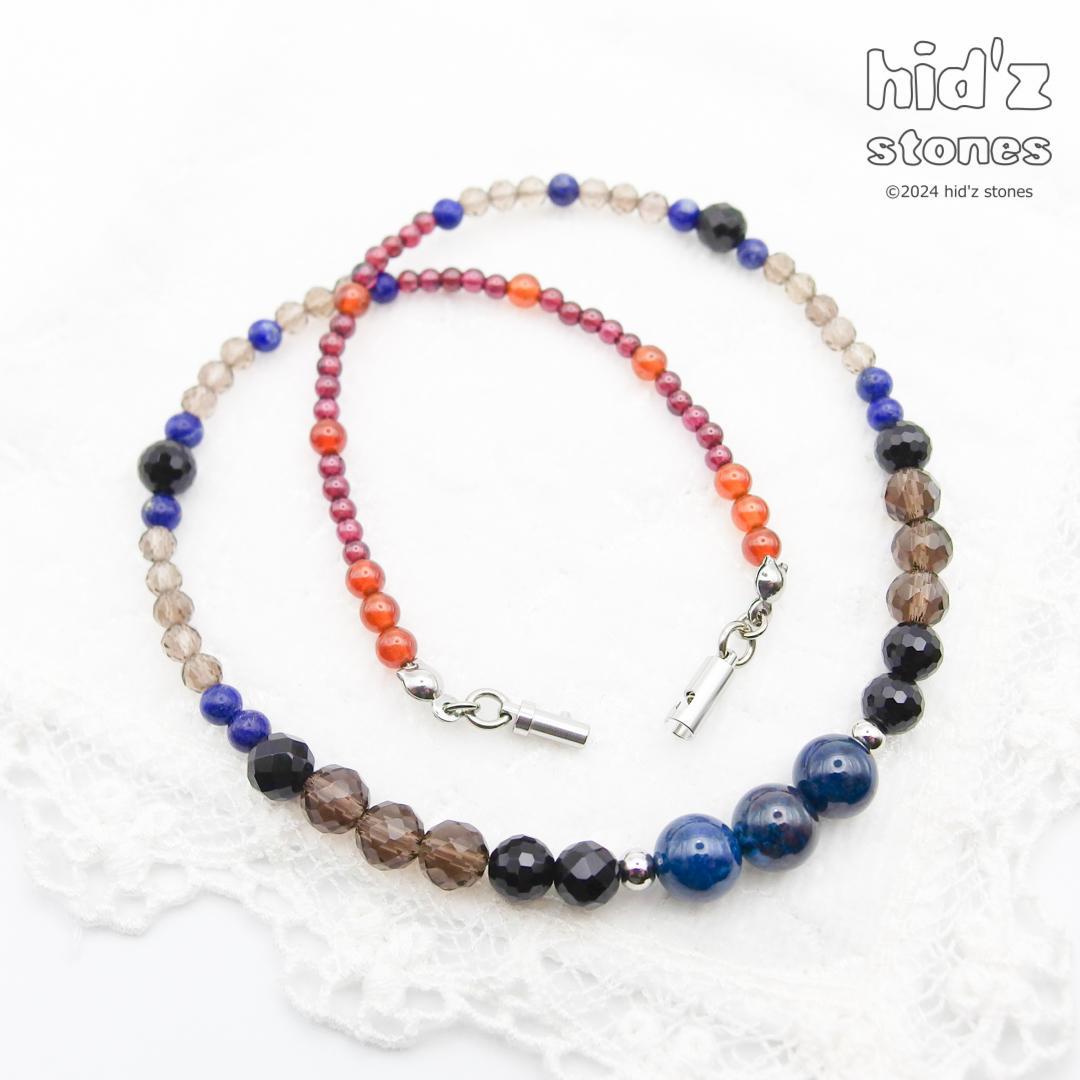 ◆一点もの天然石ネックレス:BySC-023