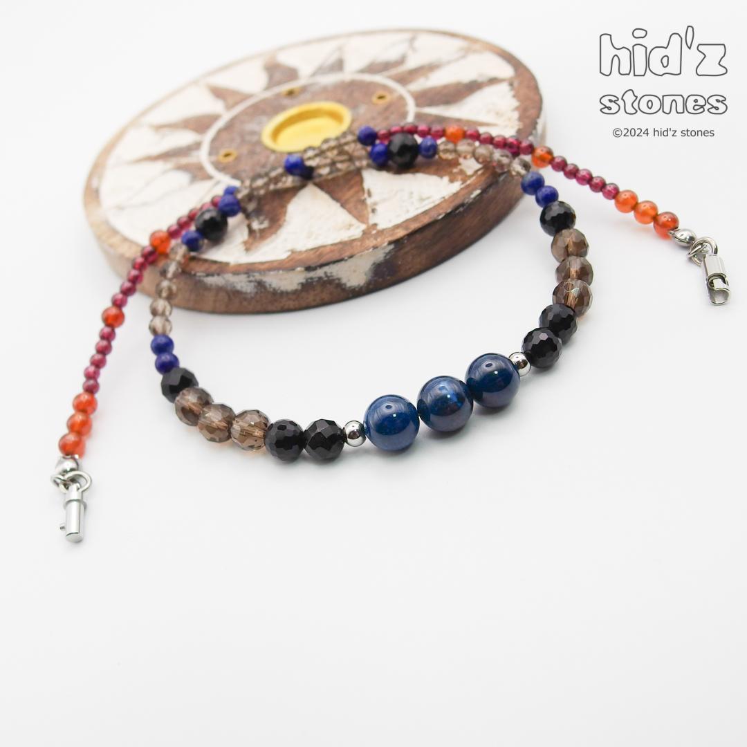 ◆一点もの天然石ネックレス:BySC-023