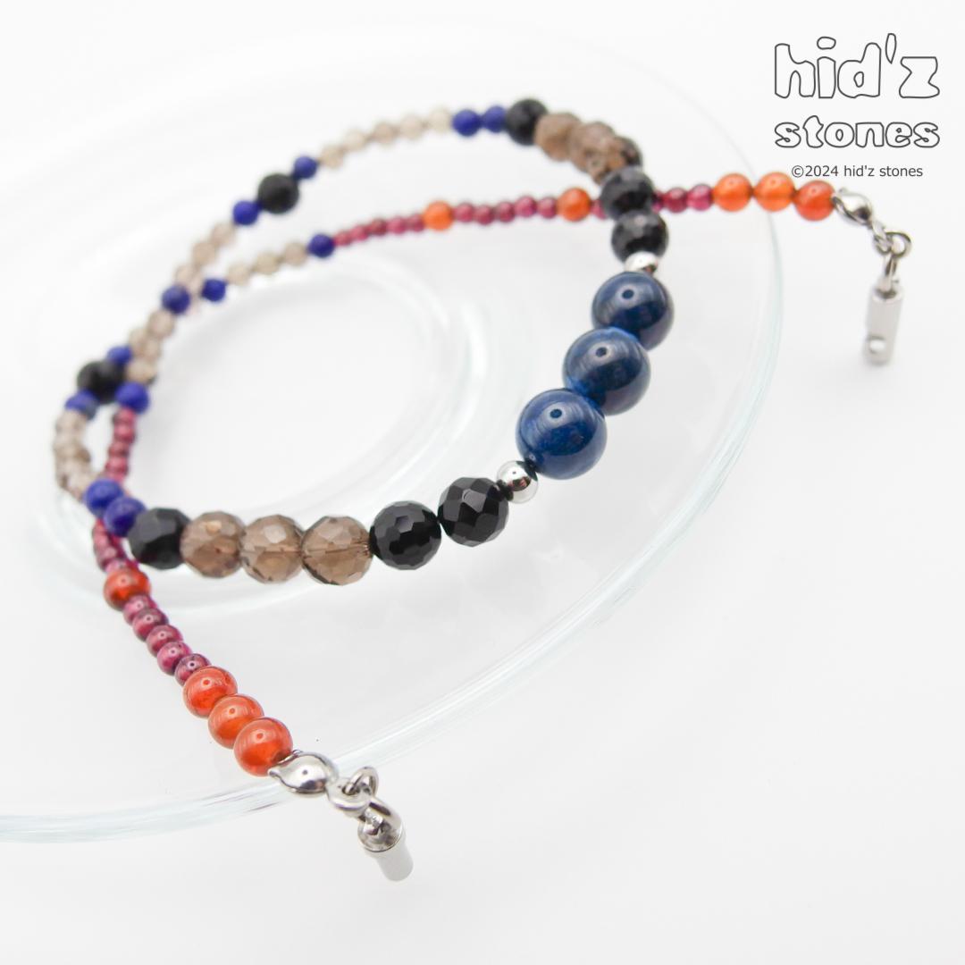 ◆一点もの天然石ネックレス:BySC-023