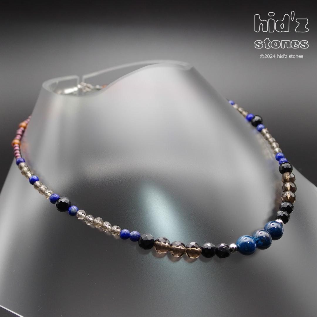 ◆一点もの天然石ネックレス:BySC-023