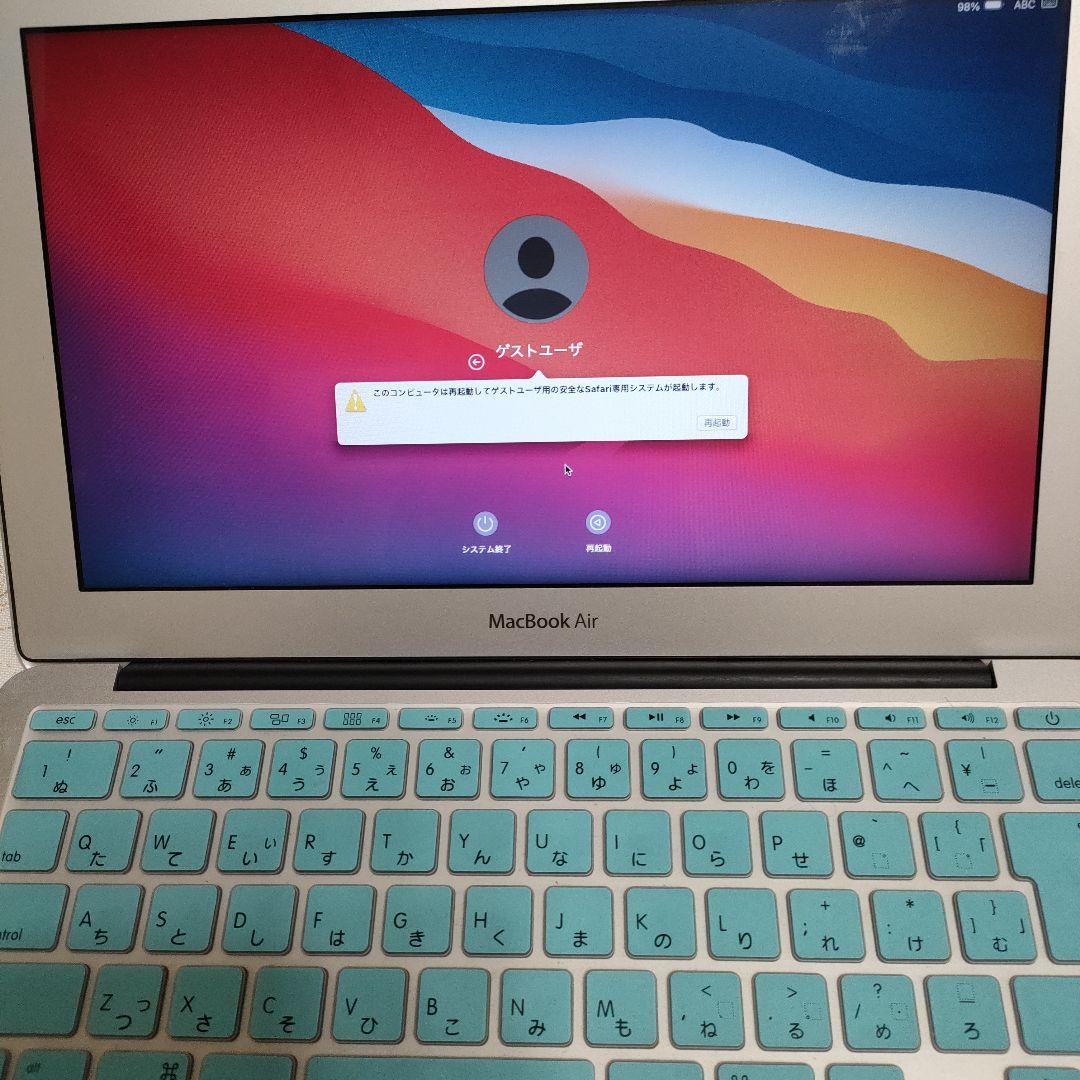 MacBook本体 MacBook Air (11-inch, Mid 2013)