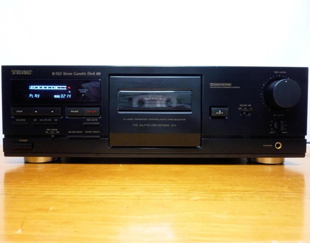 TEAC ティアック R-565 オートリバースカセットデッキ カセットプレーヤ