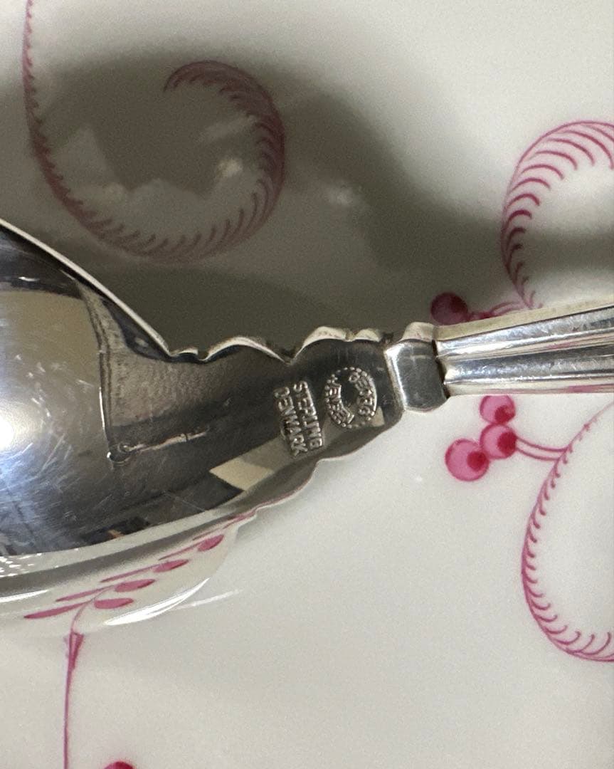 ジョージ. ジェンセン. 純銀(925)ディナースプーン. ４２g