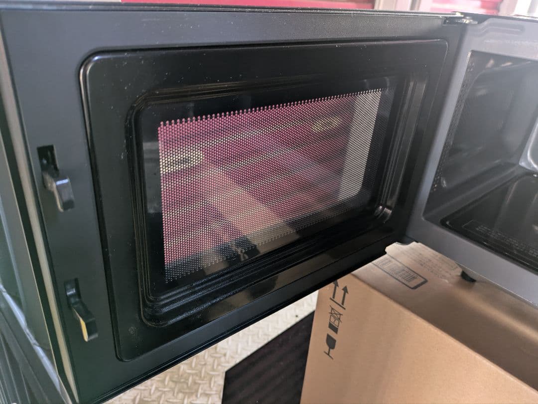 電子レンジ 単機能 17L フラット ブラック シャープ RE-TS174-B