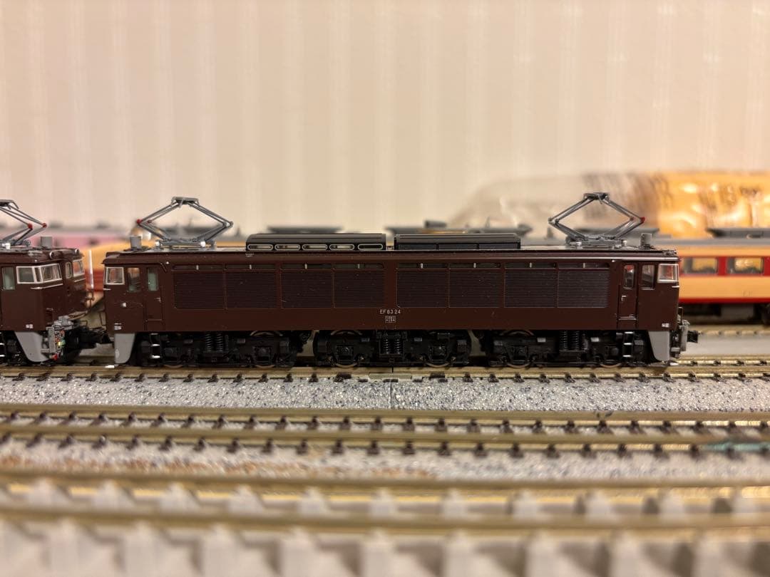 精密加工 tomix 98922 EF63 24・25号機　茶色