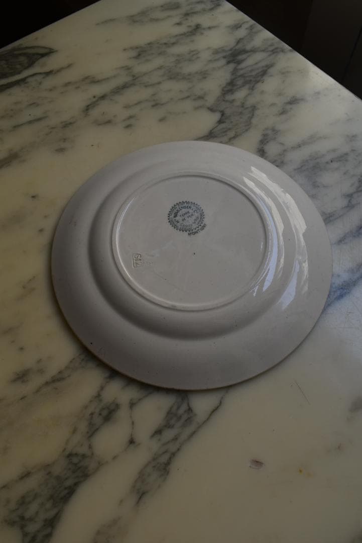 美品　MONTIGNYプレート　 ショワジールロワ　フランスアンティーク