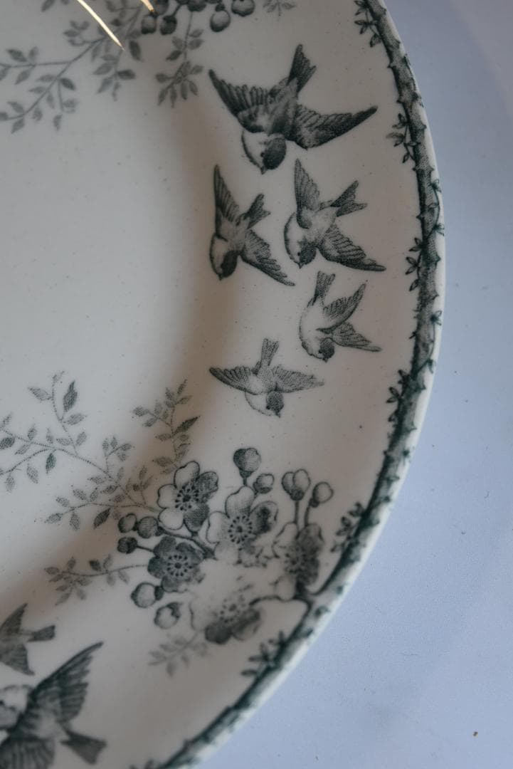 美品　MONTIGNYプレート　 ショワジールロワ　フランスアンティーク