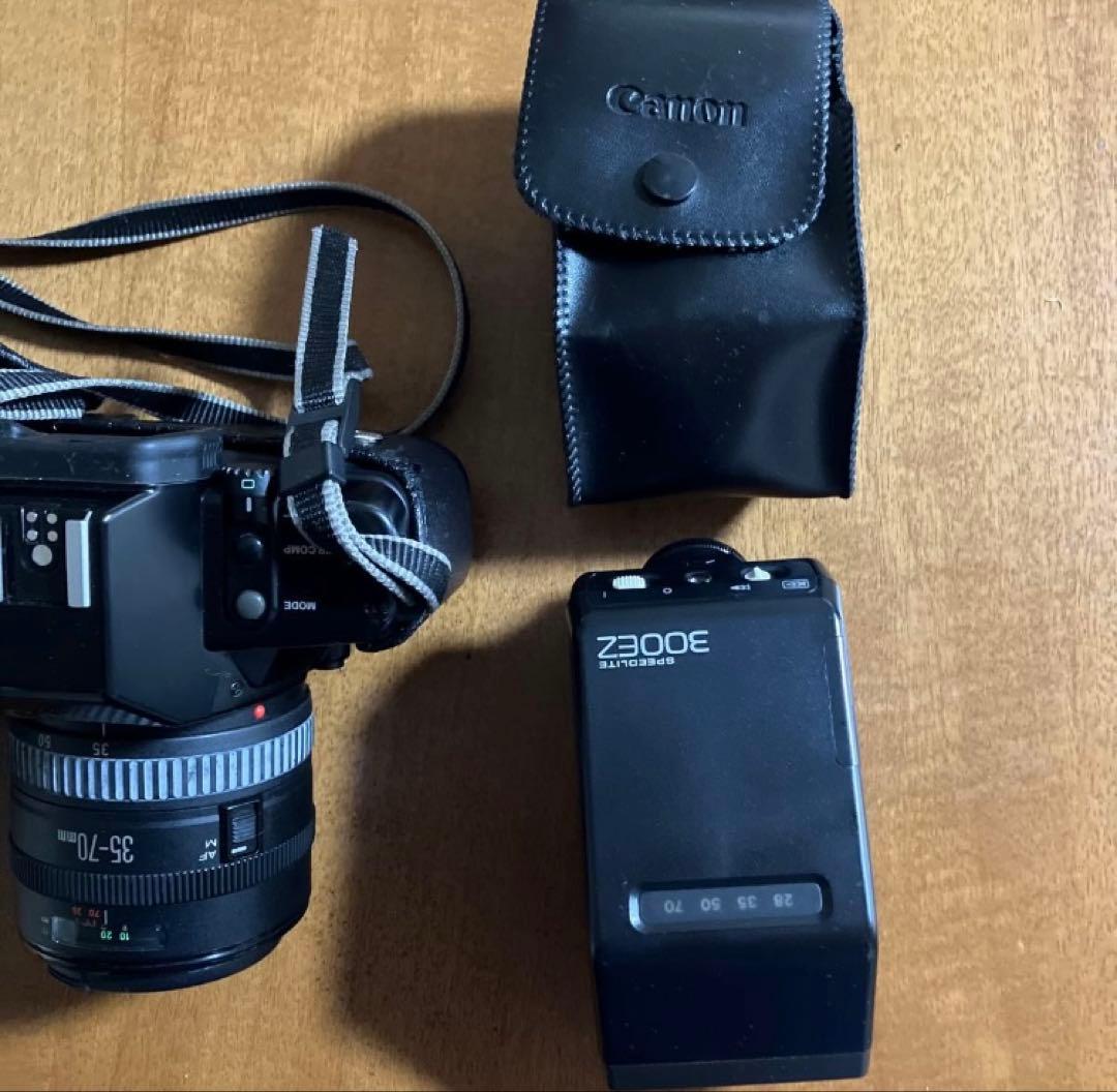 Canon Eos65035㎜～70㎜ スピードライト 300EZ付カバー付き