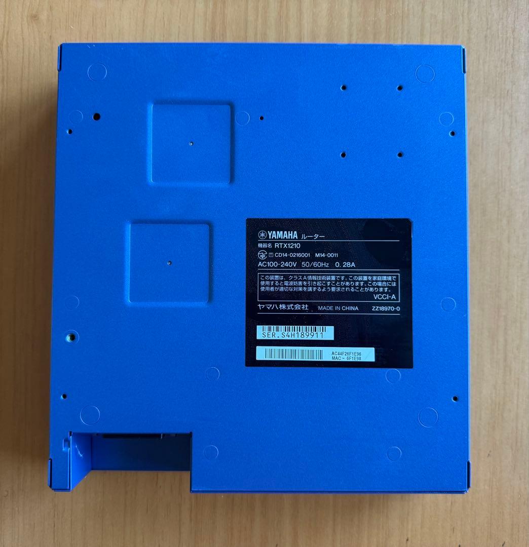 YAMAHA RTX1210 ルーター　中古品