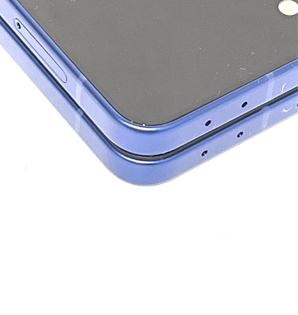 GALAXY Z Flip7 256GB ブルー SM-F766Q 初期化済