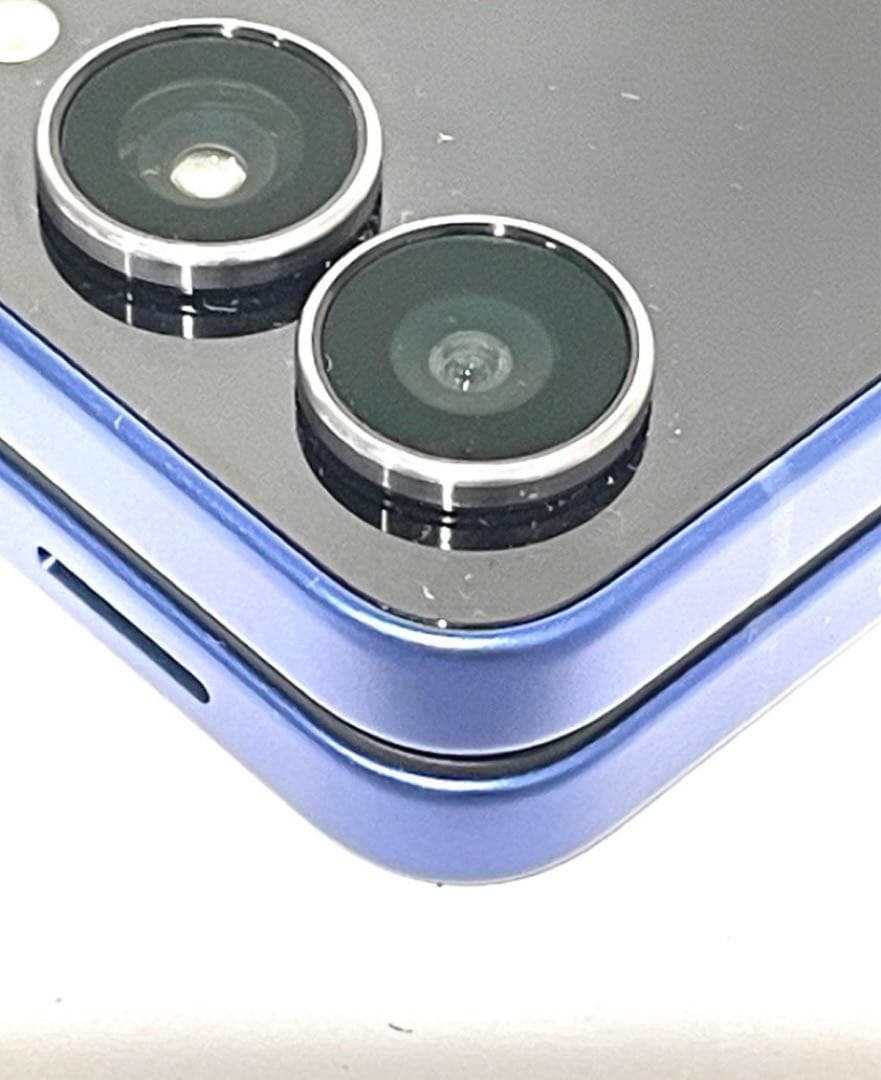 GALAXY Z Flip7 256GB ブルー SM-F766Q 初期化済