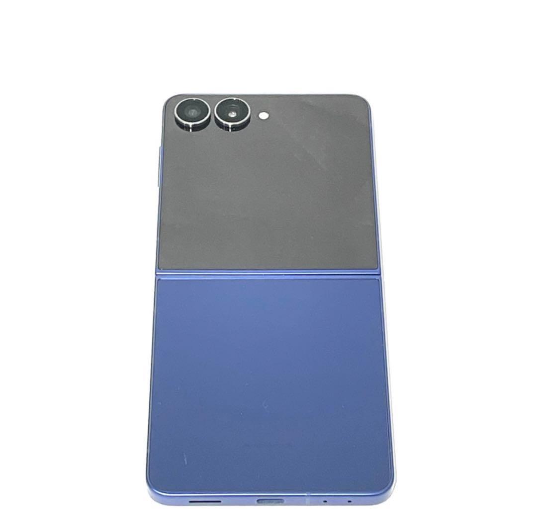 GALAXY Z Flip7 256GB ブルー SM-F766Q 初期化済