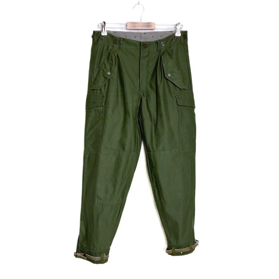 良品 スウェーデン軍 M59 ミリタリー カーゴパンツ D92 W32 ユーロ