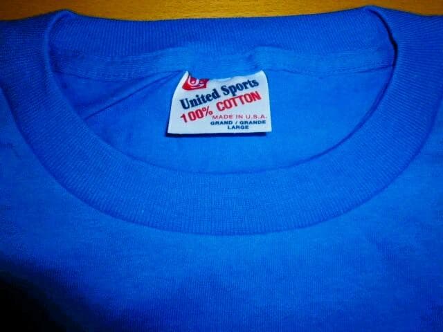 マドンナ 　ray of light　貴重 オフィシャル Tシャツ 青　Lサイズ