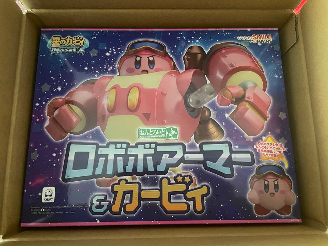 で*ぱ様 ねんどろいどもあ 星のカービィ ロボボプラネット ロボボアーマー&カー