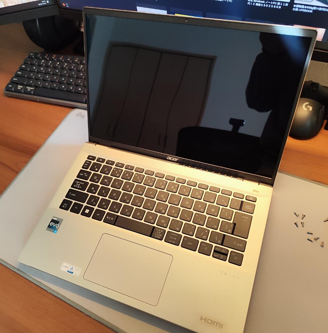 Acer Swift Go i7-13700H 起動不可ジャンク品