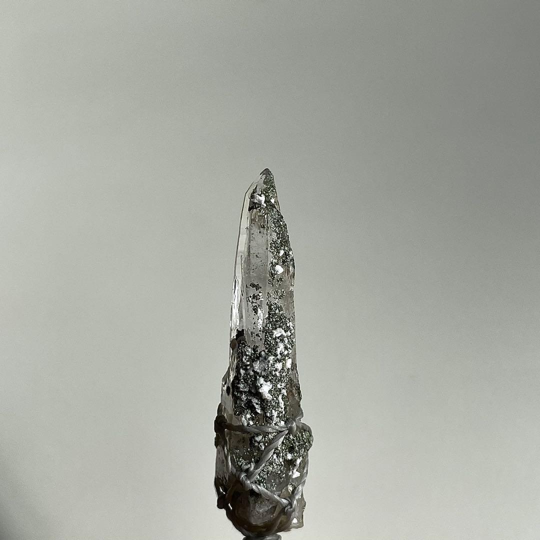 ヒマラヤ水晶 ガネッシュヒマール ＊ マクラメペンダント ネックレス 40