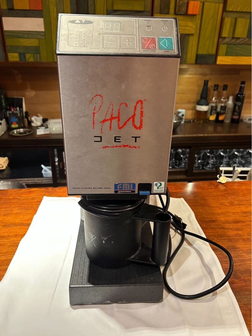 Paco Jet 冷凍クリーム・ソース作成機