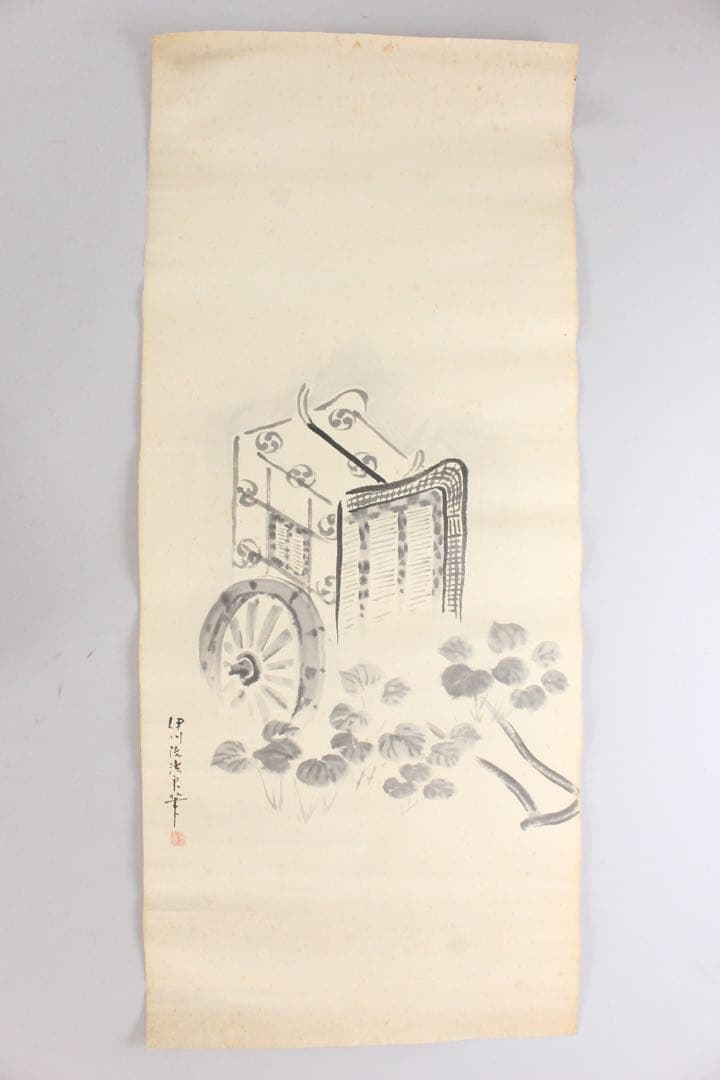No5286古書画　まくり　48枚　古画　古書　日本画　中国画　古美術　送料無料