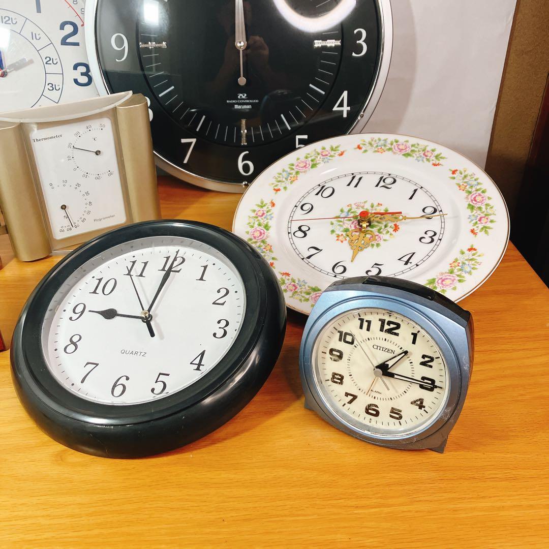 時計 まとめ売り7点 ジャンク レトロ 電波時計 CITIZEN含む