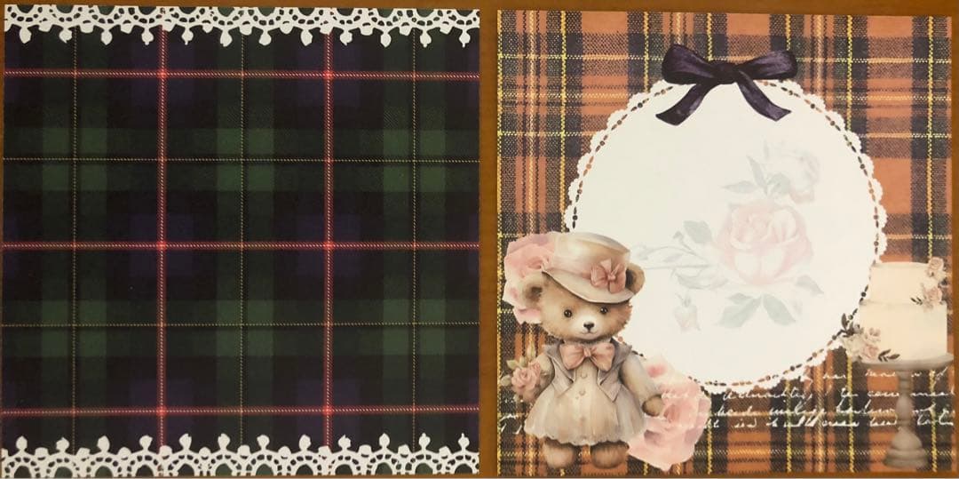 スクエアメモ・レトロベアー・完売です