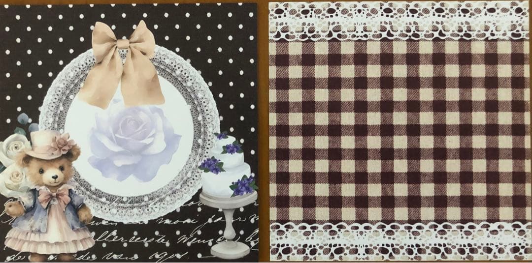 スクエアメモ・レトロベアー・完売です