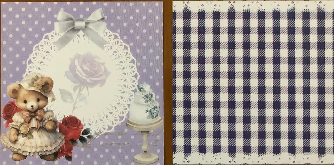 スクエアメモ・レトロベアー・完売です