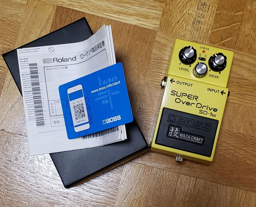 ギター BOSS SD-1w