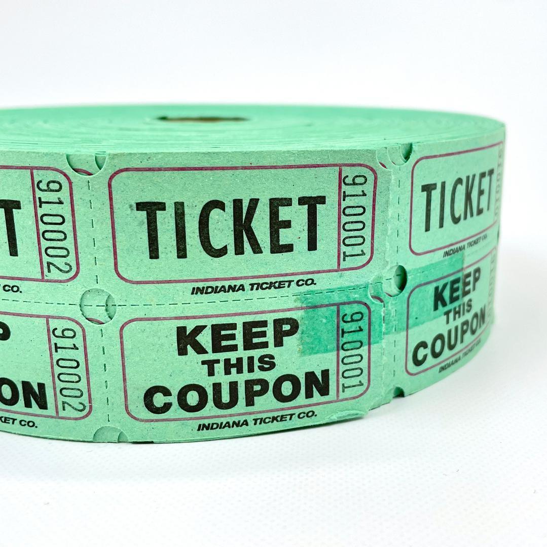 未使用品 ラッフルチケット Raffle Tickets 2000組B-0468